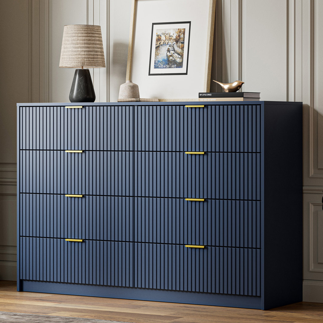 8-Drawer Double Dresser, 55" W